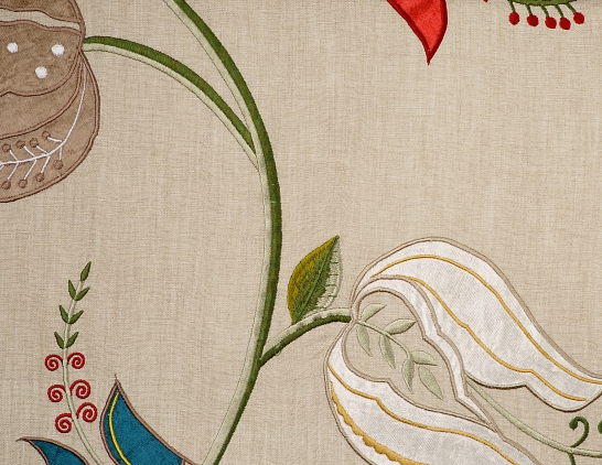Ткань Osborne & Little Persian Garden fabrics 6448-02 F