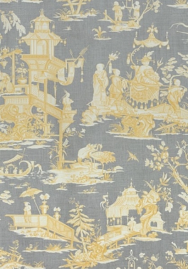 Ткань Thibaut Dynasty Cheng Toile F975470 (шир.137 см)