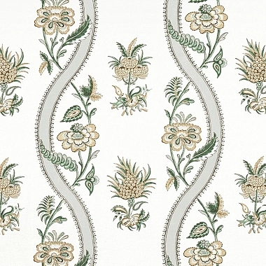 Ткань Thibaut Indienne Ribbon Floral F936421 (шир.136 см)