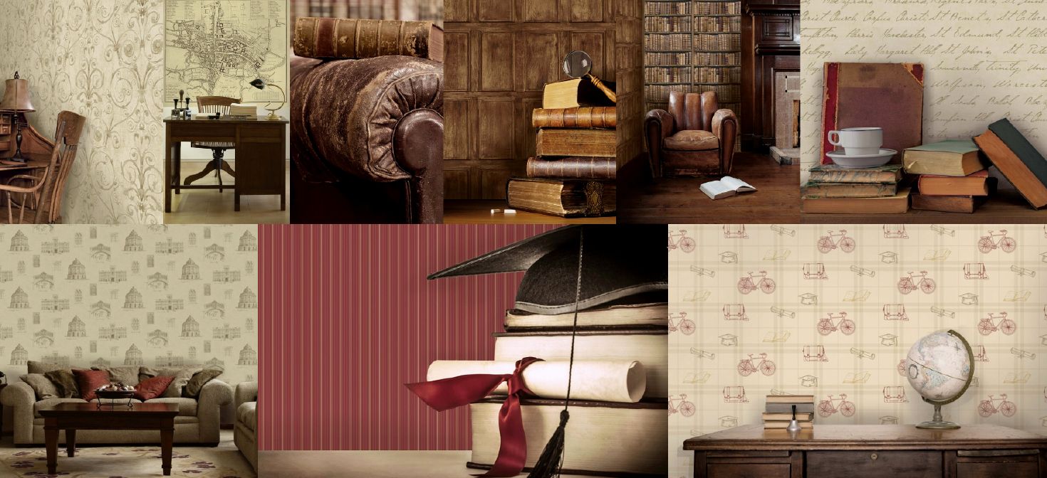 Коллекция обоев «Archives 1» от Oxford University Коллекция обоев «Archives 1» от Oxford University