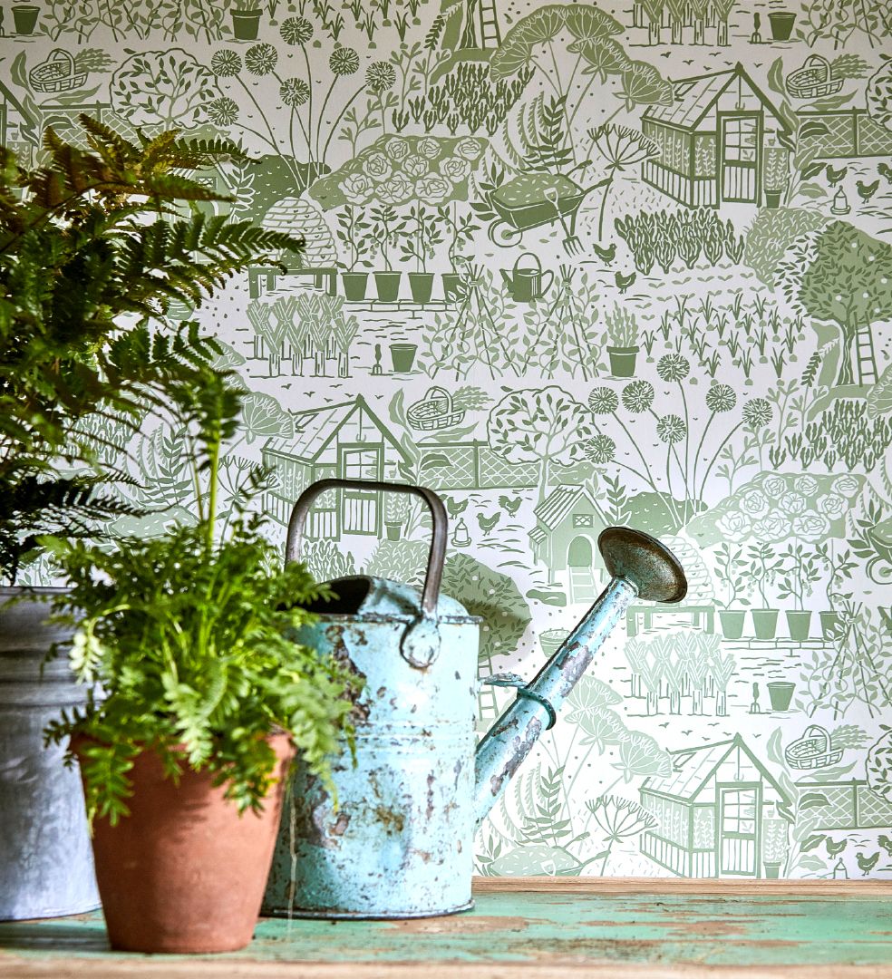 Очаровательные дизайны The Potting Room от Sanderson Очаровательные дизайны The Potting Room от Sanderson