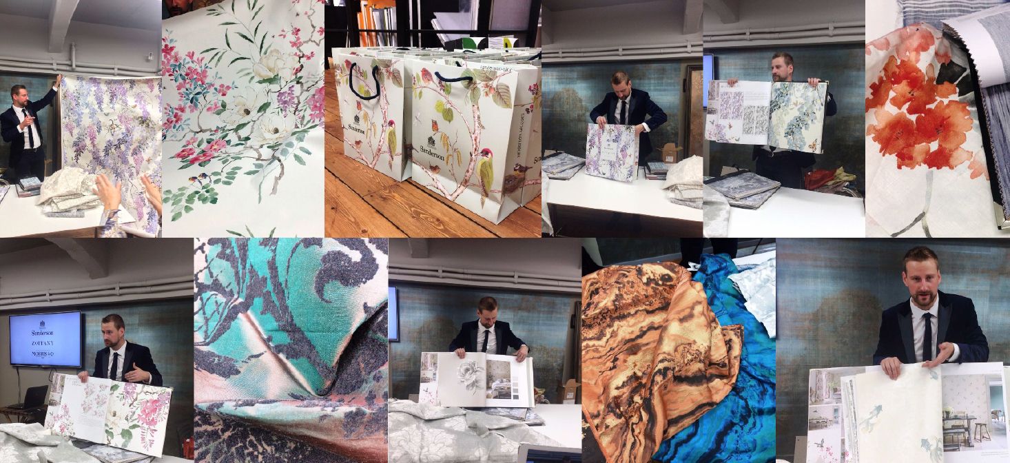 Презентация новый коллекций настенных покрытий и текстиля Sanderson, Zoffany и Morris & Co Презентация новый коллекций настенных покрытий и текстиля Sanderson, Zoffany и Morris & Co
