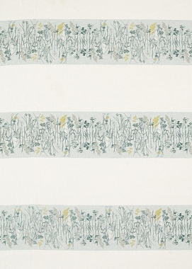 Ткань Sanderson Pressed Flowers - Mist/Shell 236554 (шир. 1,385)