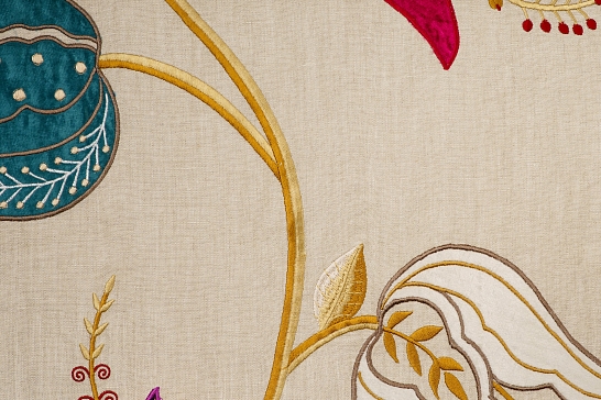Ткань Osborne & Little Persian Garden fabrics 6448-01 F