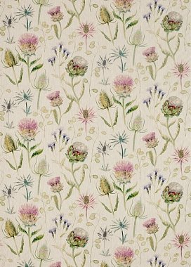 Ткань Sanderson Garden Linen - Thistle/Fig 226423 (шир. 1,37)