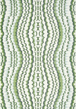 Ткань Thibaut Paramount Ebru Embroidery Green W72984 (шир.129 см)