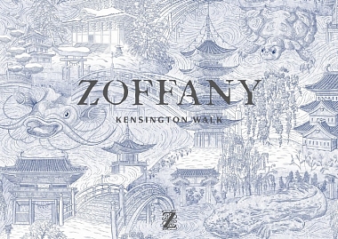 Каталог тканей Zoffany Fabric Swatch Kensington Walk