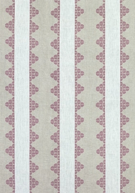 Ткань Thibaut Paramount Dhara Stripe Plum F92940 (шир.132 см)