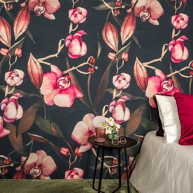 Обои Bekaert Textiles Riviera Orchidee Expressive