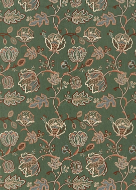 Ткань Morris Archive V Melsetter Theodosia Embroidery 236821 (шир. 129,5 cm)