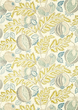 Ткань Sanderson Caspian Cantaloupe Sumac/Sage 226637 (шир.1,39)