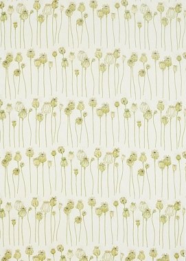 Ткань Sanderson Poppy Pods - Olive/Almond 226431 (шир. 1,39)