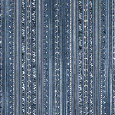 Ткань Thibaut Indienne Charter Stripe Embroidery W736456 (шир.137 см)
