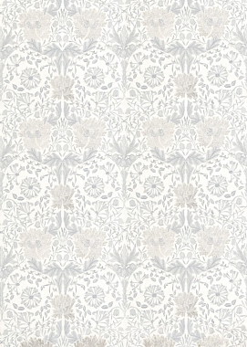 Ткань Morris Pure Morris North Fabrics Pure Honeysuckle&Tulip Embroidery 236650 (шир.129,5 cm)