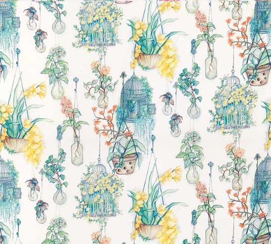Ткань Osborne & Little Enchanted Gardens F7014-02