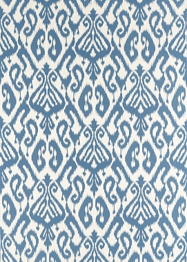 Ткань Sanderson Caspian Kasuri Weave Indigo 236894 (шир.1,40)