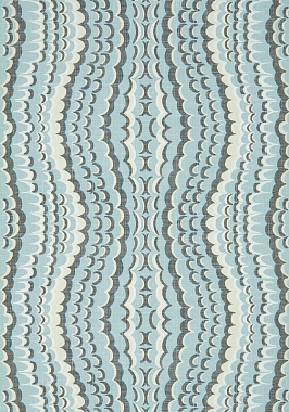 Ткань Thibaut Paramount Ebru Embroidery Aqua W72983 (шир.129 см)