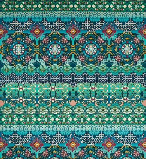 Ткань Osborne & Little Mansfield Park Fabric 7400-01 F