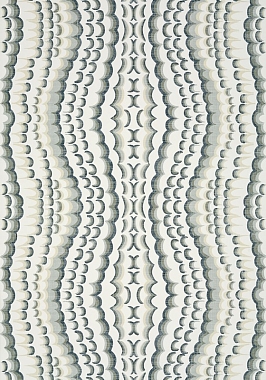 Ткань Thibaut Paramount Ebru Embroidery Grey W72981 (шир.129 см)