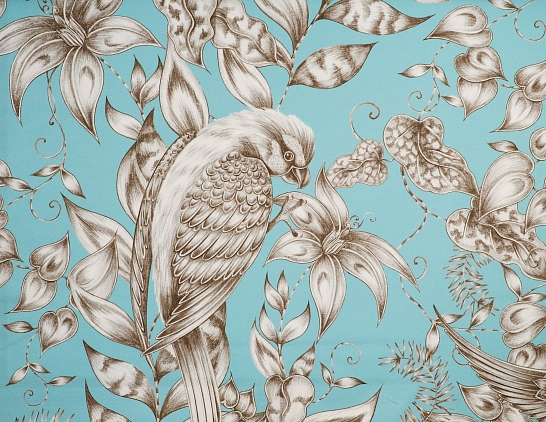 Ткань Osborne & Little Persian Garden fabrics 6442-02 F