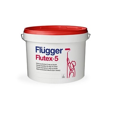 Краска FLUGGER Flutex 5 для стен 99449 универсальная, база 3 (2,8л)