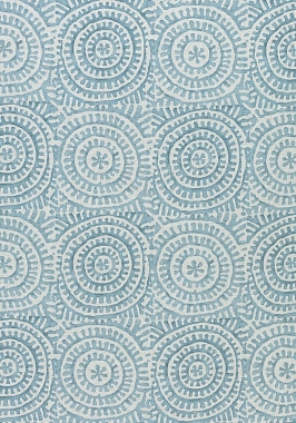Ткань Thibaut Paramount Kasai Aqua F92930 (шир.135 см)