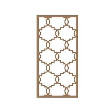Декоративная решетка RODECOR Ар-Деко 17105AR (1200*600*8) грунт