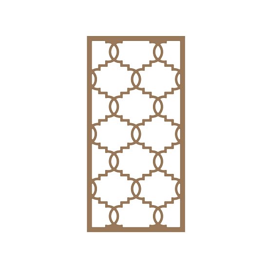 Декоративная решетка RODECOR Ар-Деко 17105AR (1200*600*8) грунт