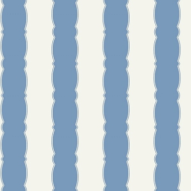 Обои Grandmillennial Scalloped stripe GR6012 A (0,68*8,20)