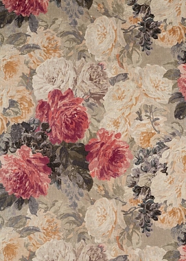 Ткань Zoffany Darnley Rose Absolute Linen 322652 (шир. 137 см)
