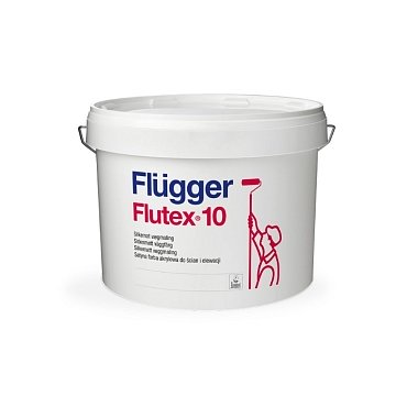 Краска FLUGGER Flutex10 для стен 97300 акриловая, база 4 (9,1л)