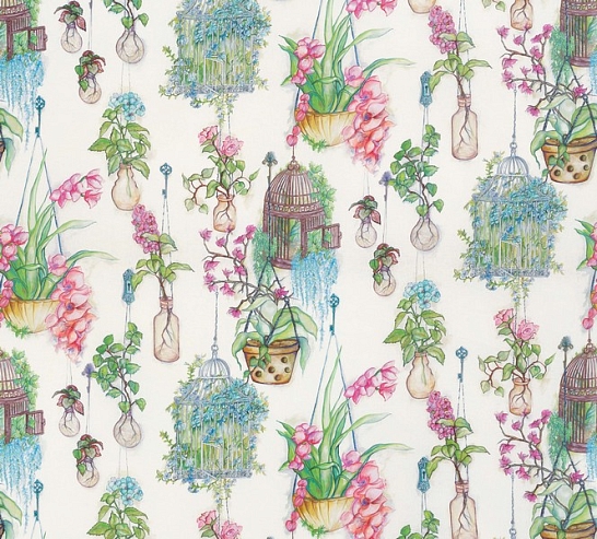 Ткань Osborne & Little Enchanted Gardens F7014-01