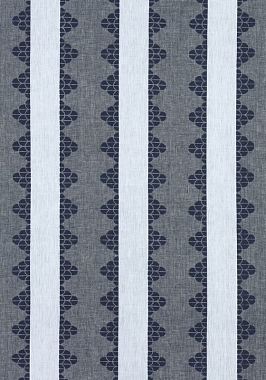 Ткань Thibaut Paramount Dhara Stripe Navy F92938 (шир.132 см)
