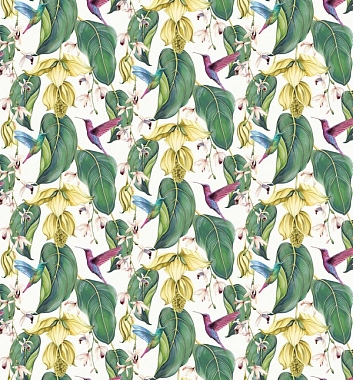 Ткань Osborne&Little Summerhouse Trailing Orchid F7443-01 (шир.140 см)