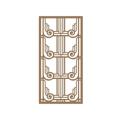 Декоративная решетка RODECOR Ар-Деко 17109AR (1200*600*8) грунт