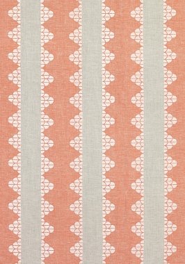 Ткань Thibaut Paramount Dhara Stripe Orange F92936 (шир.132 см)