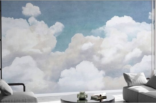 PhotoWall Custom's Designs Custom Clouds 1670*400