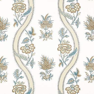 Ткань Thibaut Indienne Ribbon Floral F936425 (шир.136 см)