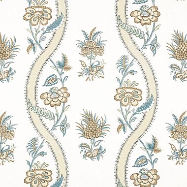 Ткань Thibaut Indienne Ribbon Floral F936425 (шир.136 см)