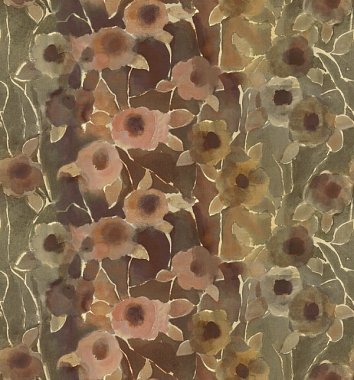 Ткань Designers Guild Le poeme de fleurs Jiyuka Sepia FDG2936/02 137 cm