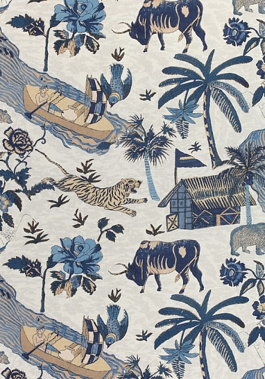 Ткань Thibaut Colony fabrics F910230