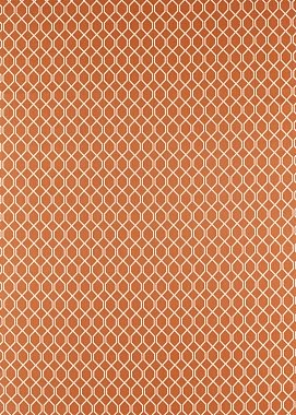 Ткань Sanderson Linnean weaves Botanic Trellis - Papaya 236791 (ш.140см)