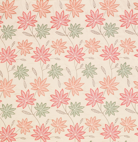 Ткань Osborne & Little Persian Garden fabrics 6445-01 F