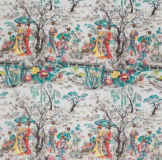 Ткань Osborne & Little Enchanted Gardens F7015-02